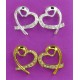 ER 2003 Nickel Free Heart Earrings