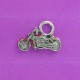 CH 1143 Motorcycle Earring Charm